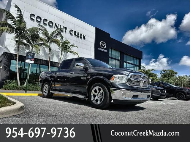 2017 Ram 1500 Laramie Crew Cab 4x2 57 Box for sale in Coconut Creek, FL