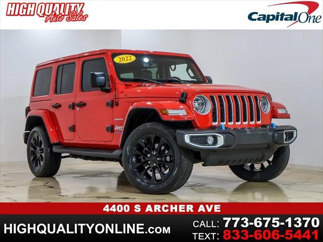 2022 Jeep Wrangler 4xe Unlimited Sahara 4x4 for sale in Chicago, IL