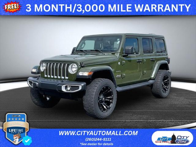 2021 Jeep Wrangler Unlimited Sahara for sale in Columbia City, IN