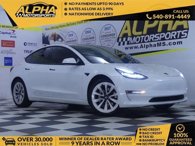 2021 Tesla Model 3 Long Range Dual Motor All-Wheel Drive for sale in Fredricksburg, VA