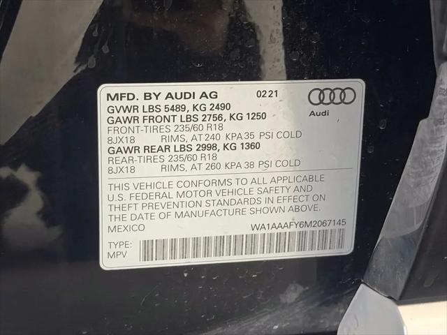 2021 Audi Q5 Premium 45 TFSI quattro S tronic