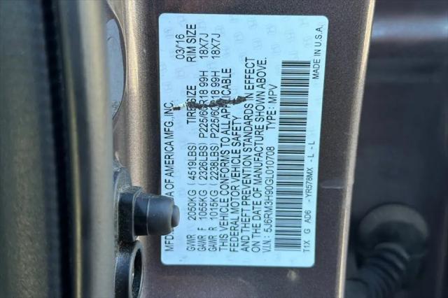 2016 Honda CR-V Touring