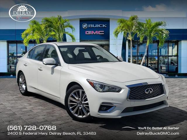2021 INFINITI Q50 LUXE for sale in Delray Beach, FL