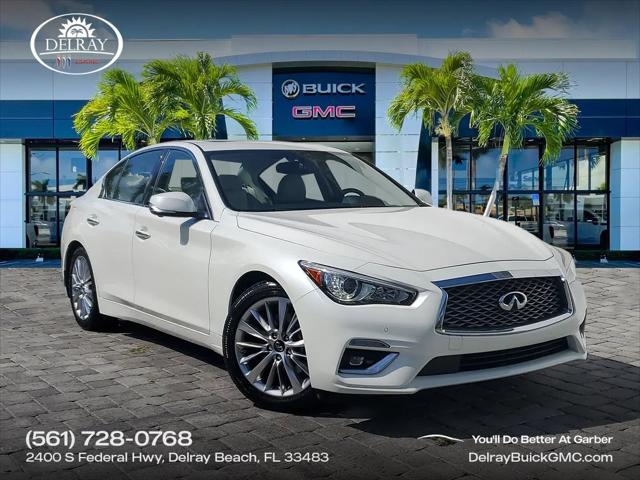 2021 INFINITI Q50 LUXE for sale in Delray Beach, FL
