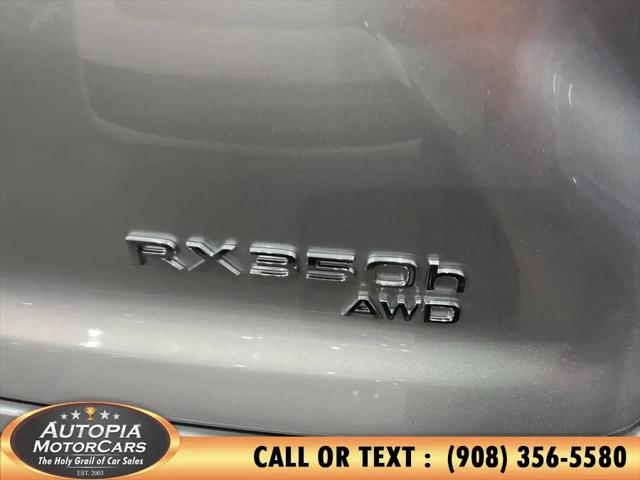 2025 Lexus RX 350 RX 350h