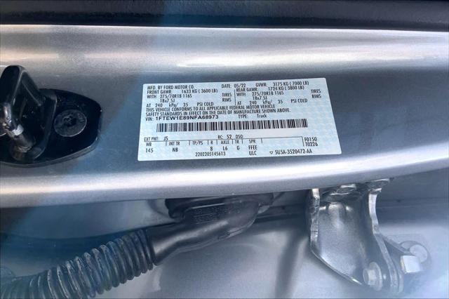 Used 2022 Ford F-150 Tremor For Sale in Lubbock, TX