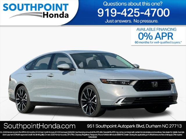 2026 Honda Accord Sedan Touring for sale in Durham, NC
