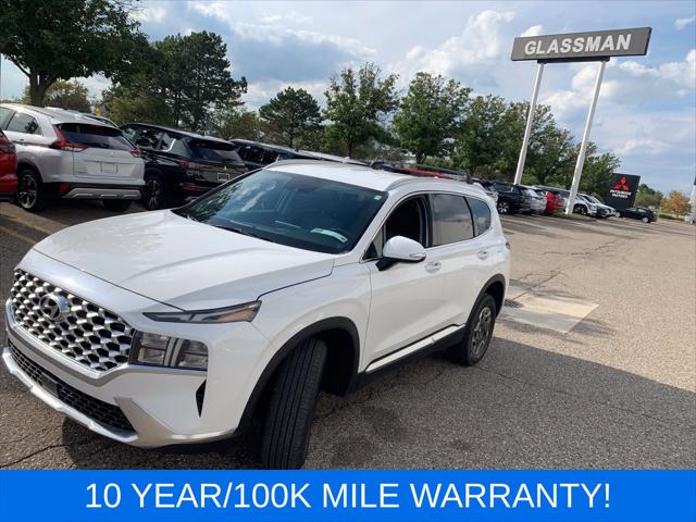 2023 Hyundai Santa Fe Blue for sale in Southfield, MI