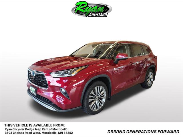 2020 Toyota Highlander Hybrid Limited for sale in Monticello, MN