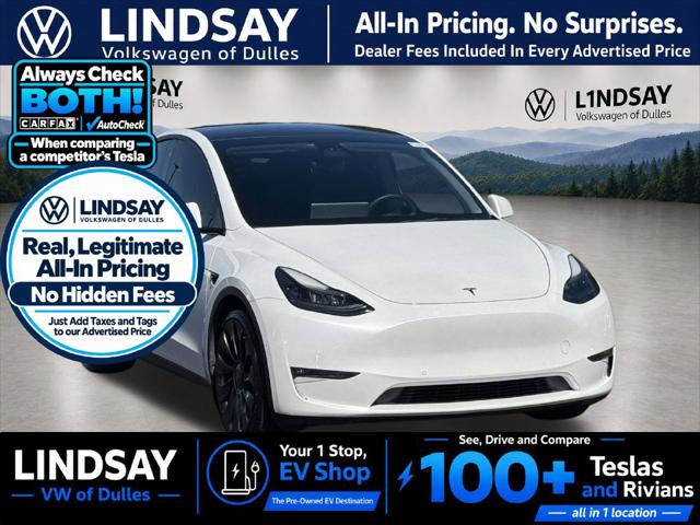 2022 Tesla Model Y Performance Dual Motor All-Wheel Drive for sale in Sterling, VA