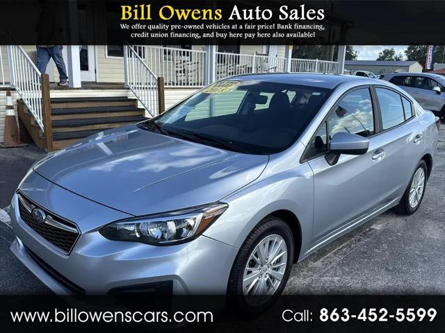 2018 Subaru Impreza 2.0i Premium for sale in  South Avon Park, FL