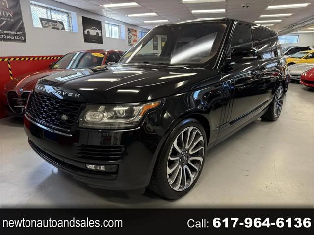 2017 Land Rover Range Rover 5.0L V8 Supercharged Autobiography for sale in Newton, MA