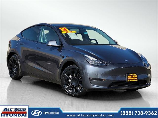 2021 Tesla Model Y Long Range Dual Motor All-Wheel Drive for sale in Tracy, CA