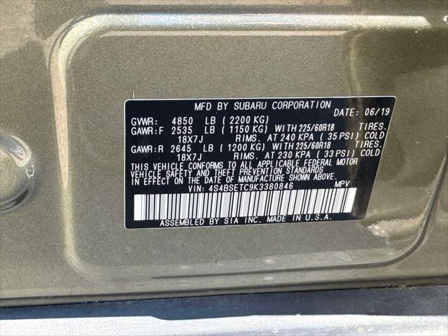 2019 Subaru Outback 3.6R Touring
