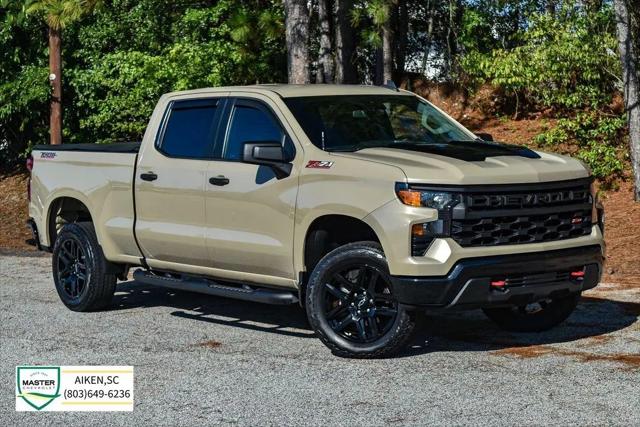 2022 Chevrolet Silverado 1500 4WD Crew Cab Standard Bed Custom Trail Boss for sale in Aiken, SC