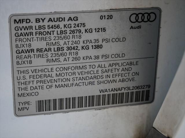 2020 Audi Q5 Premium 45 TFSI quattro S tronic