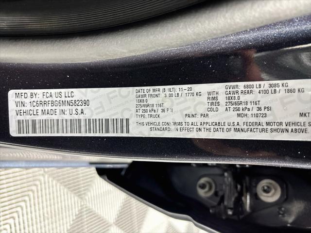 Used 2021 RAM 1500 Big Horn Quad Cab 4x4 64" Box For Sale in Olive Branch, MS