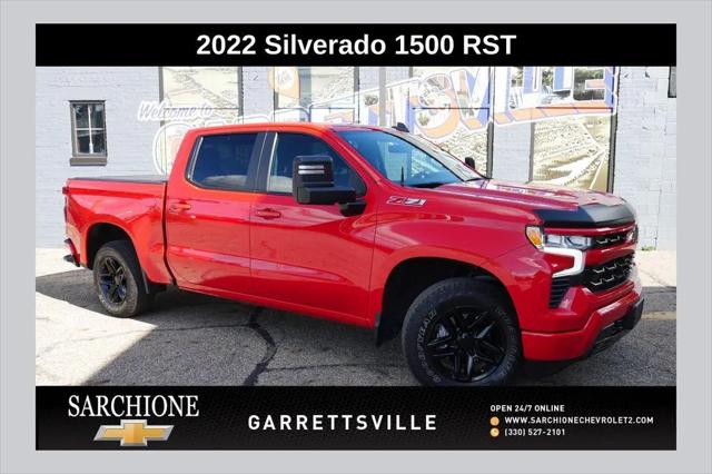 2022 Chevrolet Silverado 1500 4WD Crew Cab Short Bed RST for sale in Garrettsville, OH