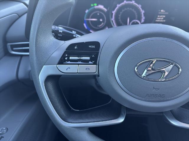 Used 2022 Hyundai Elantra Hybrid Blue For Sale in Bellingham, WA
