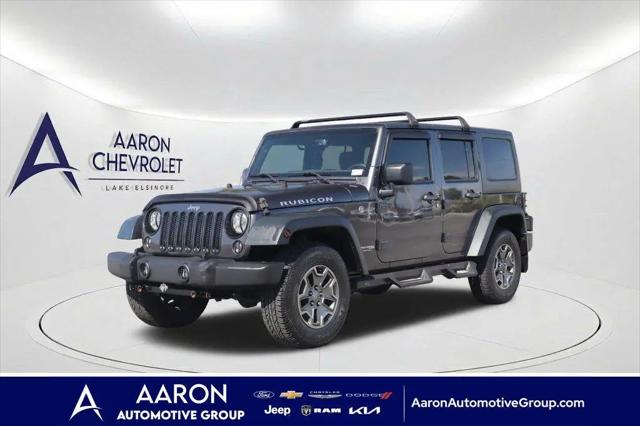 2018 Jeep Wrangler JK Unlimited Rubicon 4x4 for sale in Lake Elsinore, CA
