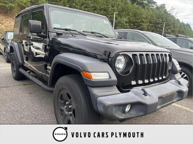 2018 Jeep Wrangler Unlimited Sport 4x4 for sale in Plymouth, MA
