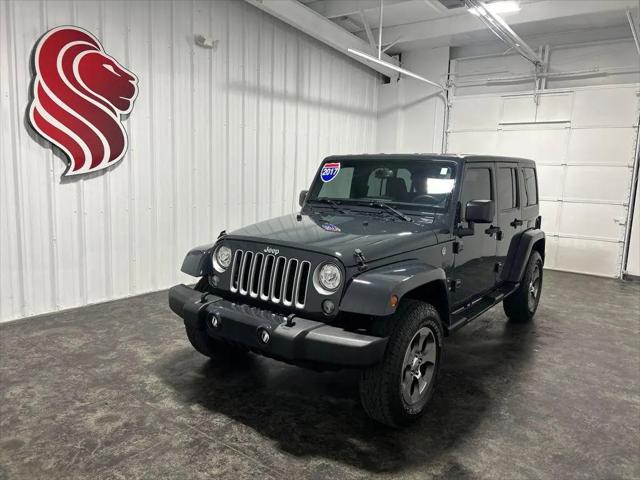 2017 Jeep Wrangler Unlimited Sahara 4x4 for sale in Evansville, IN