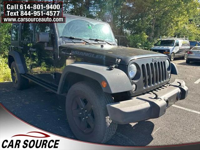 2016 Jeep Wrangler Unlimited Black Bear for sale near Grove City, OH