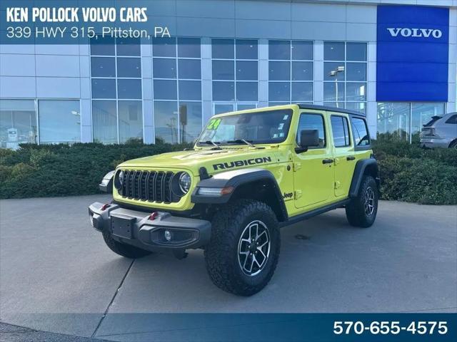 2024 Jeep Wrangler 4-Door Rubicon 4x4 for sale in Pittston, PA