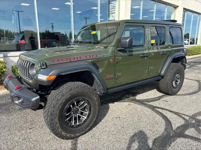 2024 Jeep Wrangler 4-Door Rubicon 4x4 for sale in Greenwood, IN
