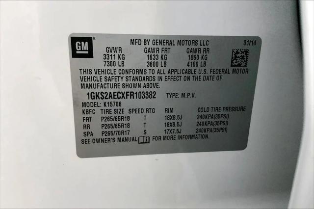 2015 GMC Yukon SLE
