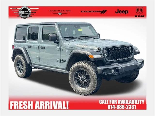 2024 Jeep Wrangler 4-Door Willys 4x4 for sale in Columbus, OH