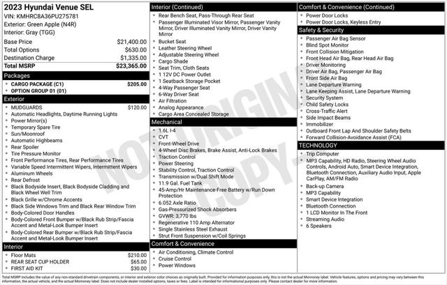 2023 Hyundai Venue SEL for sale in Monmouth Junction, NJ