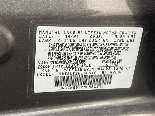 2021 Nissan Versa S