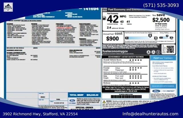 2019 Ford Fusion Hybrid SE for sale in Stafford, VA