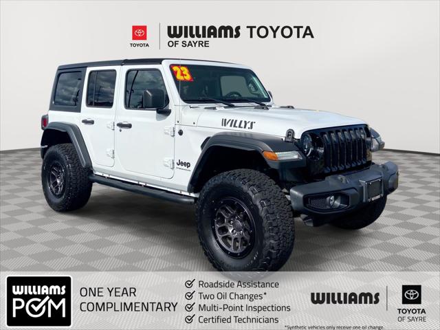2023 Jeep Wrangler 4-Door Willys 4x4 for sale in Sayre, PA