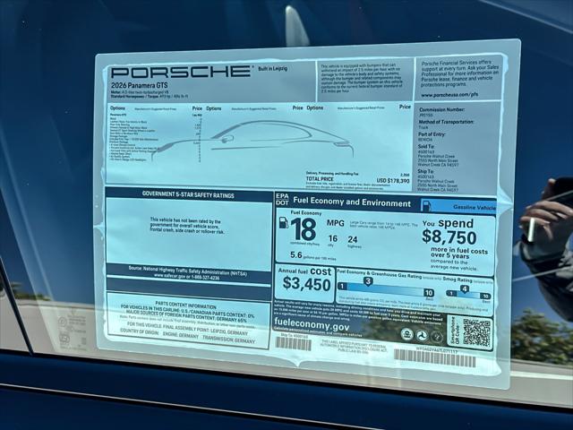 2026 Porsche Panamera GTS