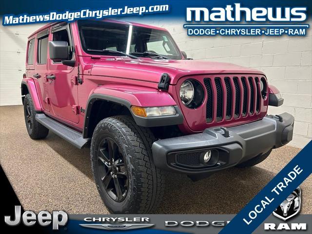 2022 Jeep Wrangler Unlimited Sahara Altitude 4x4 for sale near Marion, OH