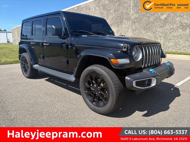 2022 Jeep Wrangler 4xe Unlimited Sahara 4x4