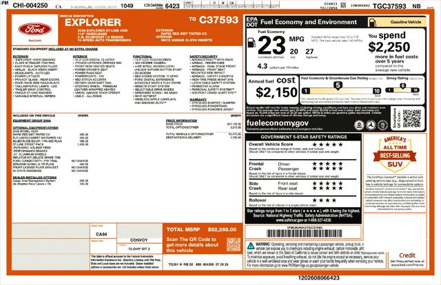 2026 Ford Explorer ST-Line