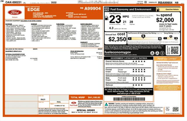 Used 2024 Ford Edge SEL For Sale in Muscle Shoals, AL