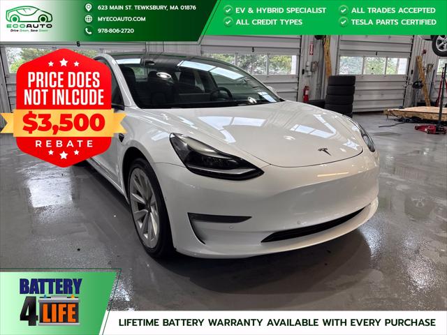 2022 Tesla Model 3 Long Range for sale in Tewksbury, MA
