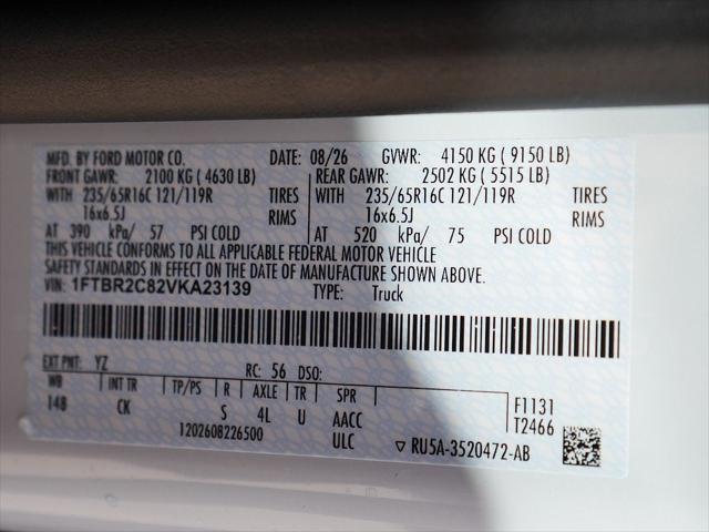 2027 Ford Transit Cargo Van Base