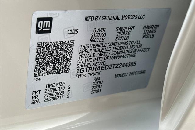 2026 GMC Sierra 1500 Crew Cab, Short Bed, Pro, RWD