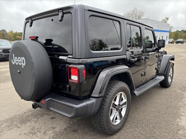 Used 2018 Jeep Wrangler Unlimited Sahara For Sale in Jackson, MI