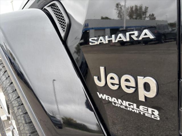 Used 2018 Jeep Wrangler Unlimited Sahara For Sale in Jackson, MI