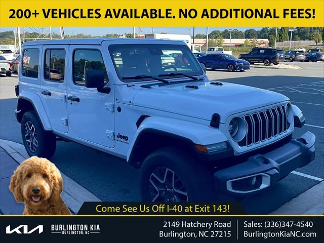 2025 Jeep Wrangler 4-Door Sahara 4x4 for sale in Burlington, NC