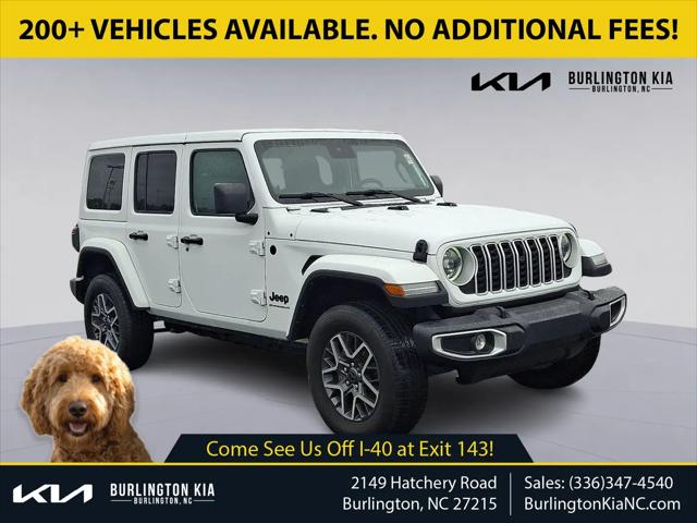 2025 Jeep Wrangler 4-Door Sahara 4x4 for sale in Burlington, NC