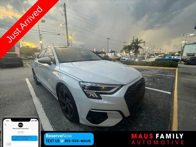 2023 Audi A3 Premium 40 TFSI Front-Wheel Drive S tronic for sale in Tampa, FL