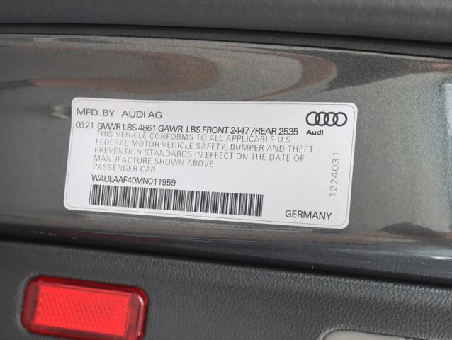 2021 Audi A4 S line Premium Plus