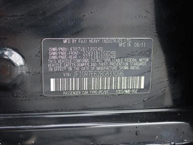 2011 Subaru Impreza WRX Limited